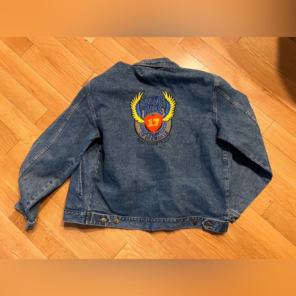 Harley Davidson Love Ride Denim Jacket - NTW